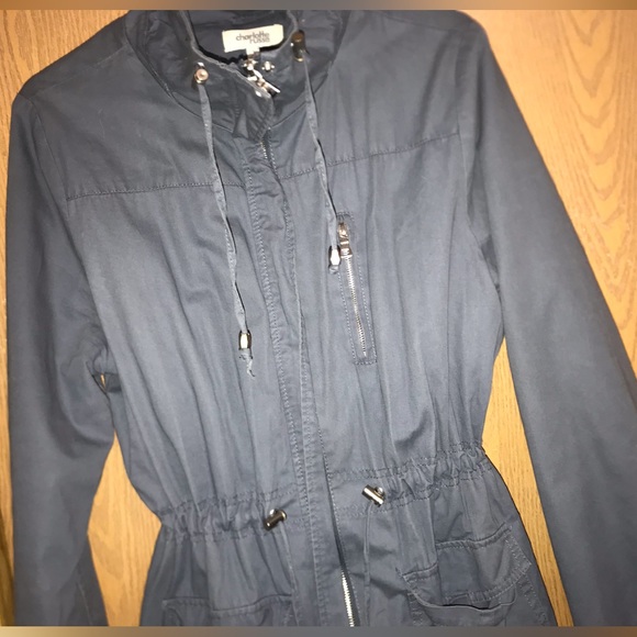 Charlotte Russe navy blue jacket - Picture 4 of 6